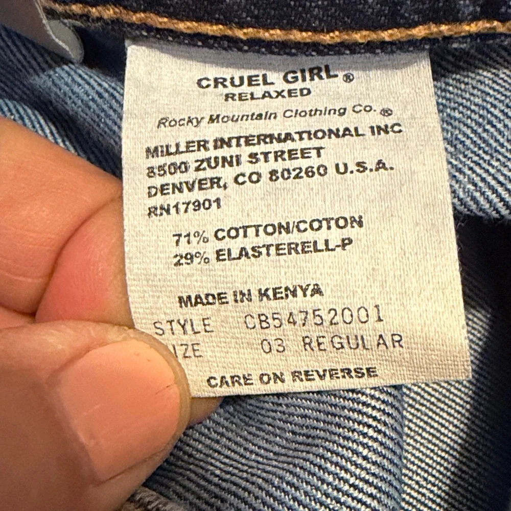 Cruel Girl relaxed jeans 3615 - Picture 4 of 8